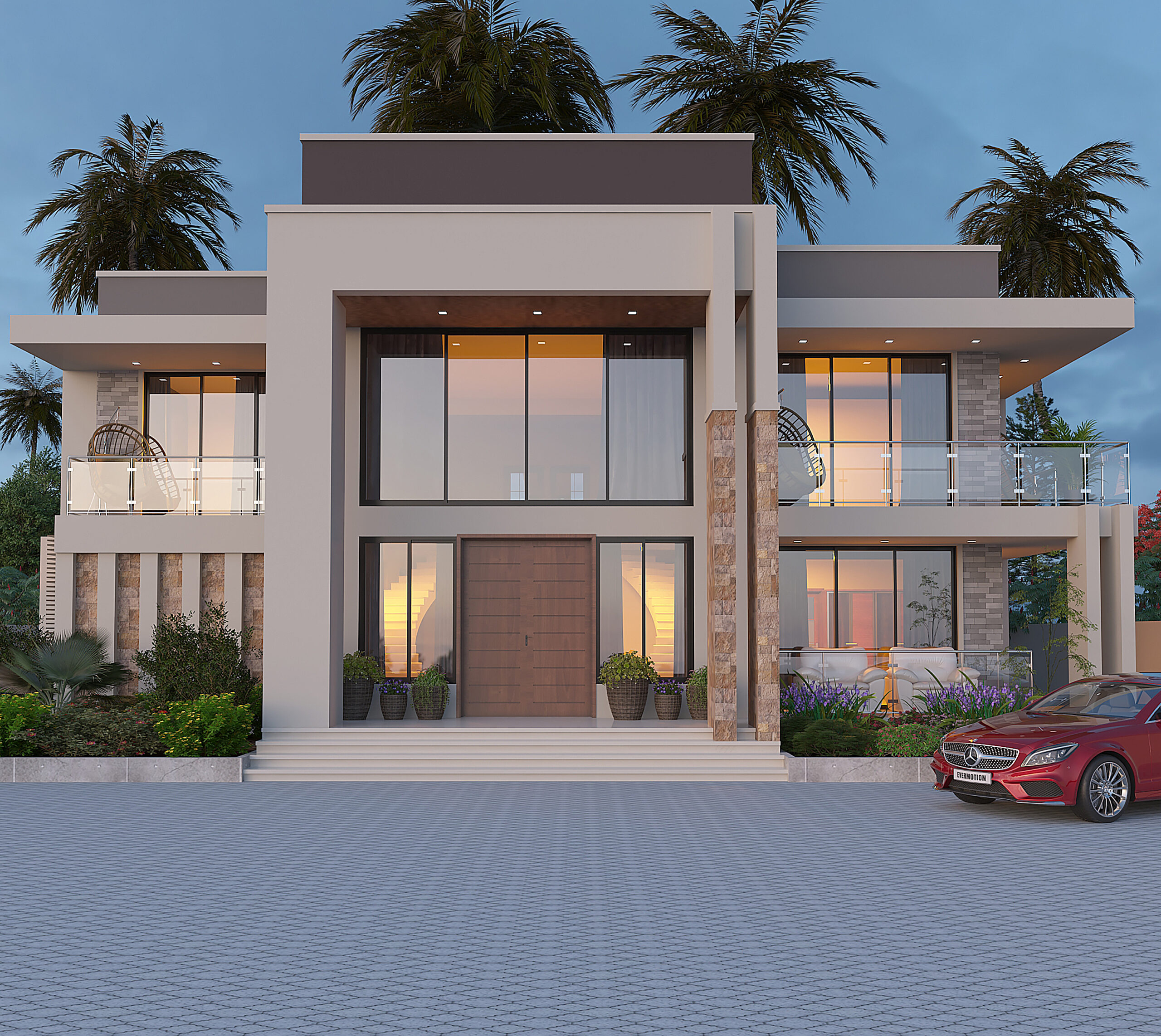 G+1 FOUR BEDROOM RESIDENTIAL BUILDING